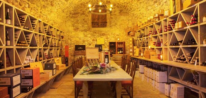 Wine cellars and gourmet products 